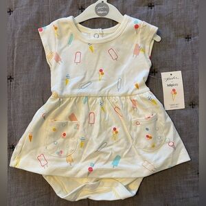 Pehr indigo baby 3-6 months baby girl dress NWT